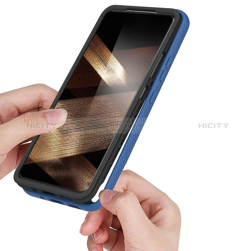 Custodia Silicone Trasparente Laterale 360 Gradi Cover ZJ2 per Samsung Galaxy A15 5G
