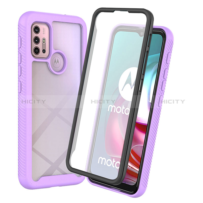 Custodia Silicone Trasparente Laterale 360 Gradi Cover ZJ3 per Motorola Moto G30