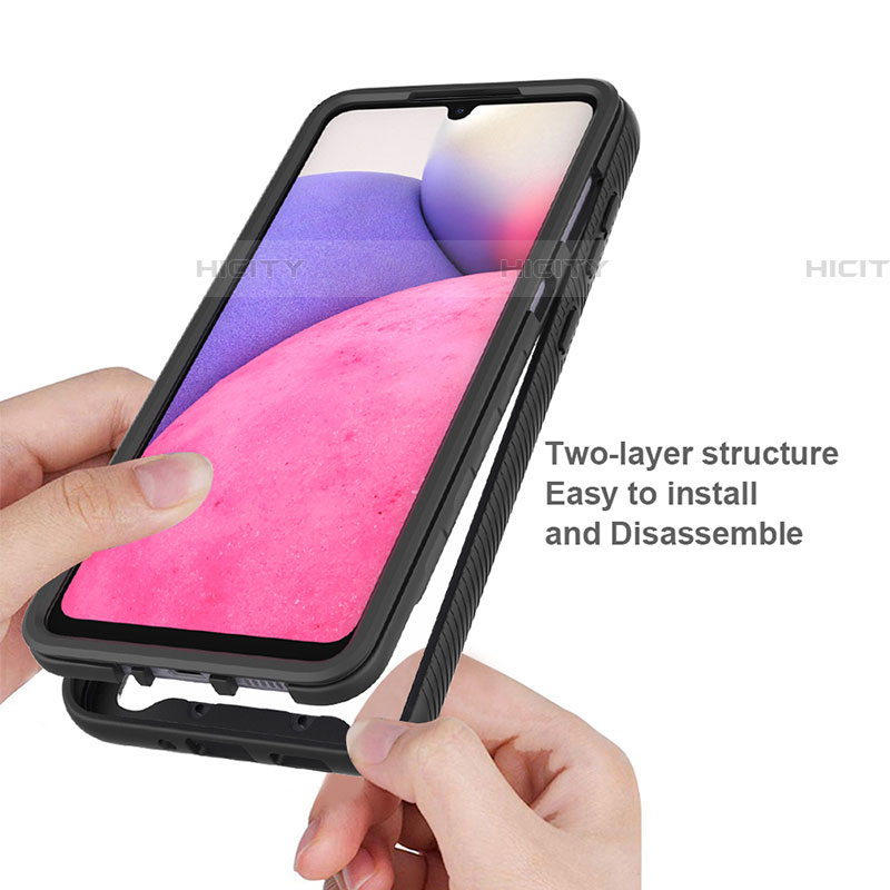 Custodia Silicone Trasparente Laterale 360 Gradi Cover ZJ4 per Samsung Galaxy A33 5G