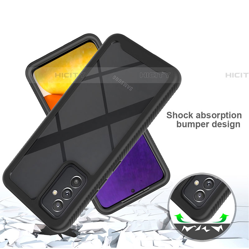 Custodia Silicone Trasparente Laterale 360 Gradi Cover ZJ4 per Samsung Galaxy A82 5G