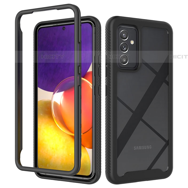 Custodia Silicone Trasparente Laterale 360 Gradi Cover ZJ4 per Samsung Galaxy A82 5G