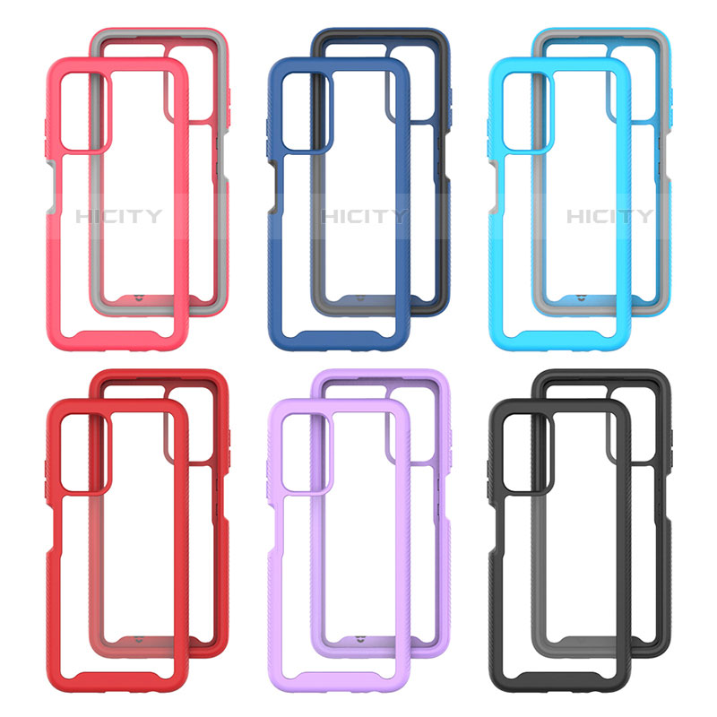 Custodia Silicone Trasparente Laterale 360 Gradi Cover ZJ4 per Samsung Galaxy M02s