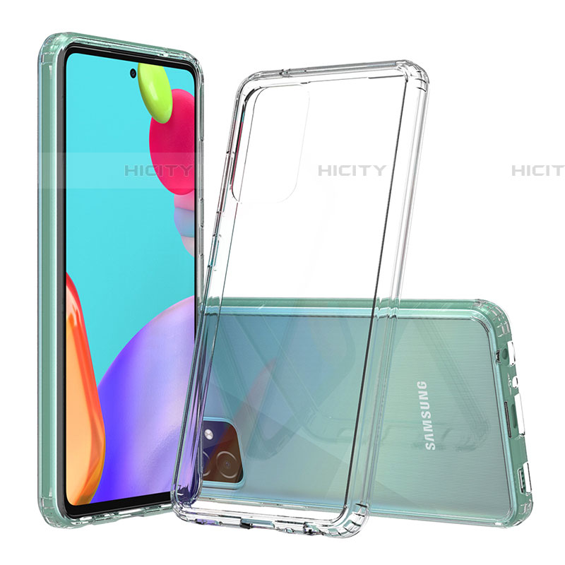 Custodia Silicone Trasparente Laterale 360 Gradi Cover ZJ5 per Samsung Galaxy A52 5G