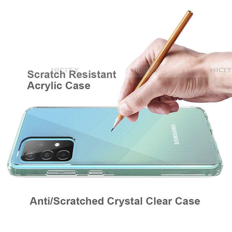 Custodia Silicone Trasparente Laterale 360 Gradi Cover ZJ5 per Samsung Galaxy A52 5G