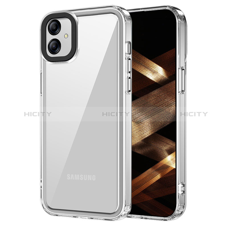 Custodia Silicone Trasparente Laterale Cover AC1 per Samsung Galaxy A04 4G