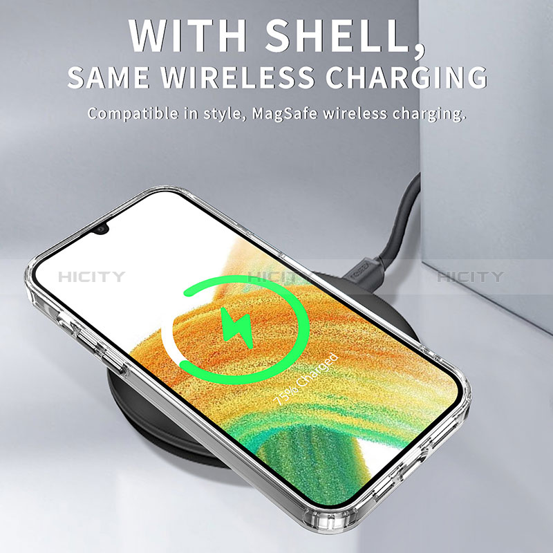Custodia Silicone Trasparente Laterale Cover AC1 per Samsung Galaxy A33 5G