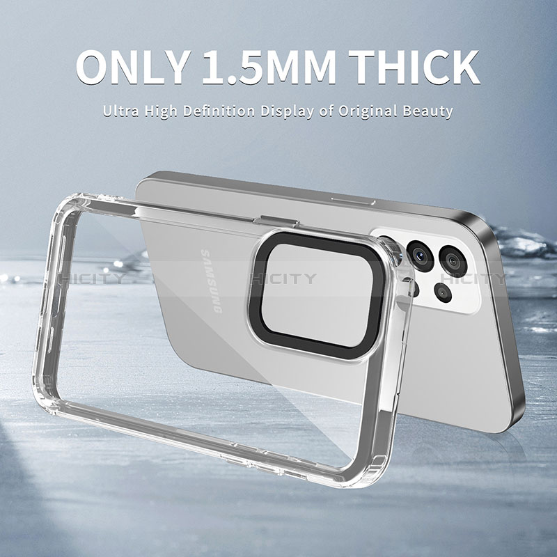Custodia Silicone Trasparente Laterale Cover AC1 per Samsung Galaxy A52 5G
