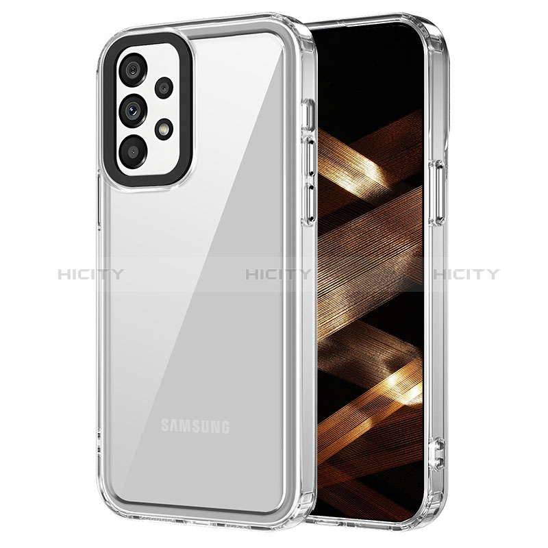 Custodia Silicone Trasparente Laterale Cover AC1 per Samsung Galaxy A53 5G