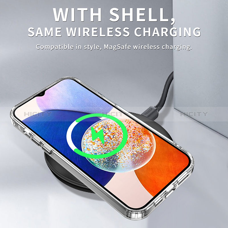 Custodia Silicone Trasparente Laterale Cover AC1 per Samsung Galaxy M44 5G