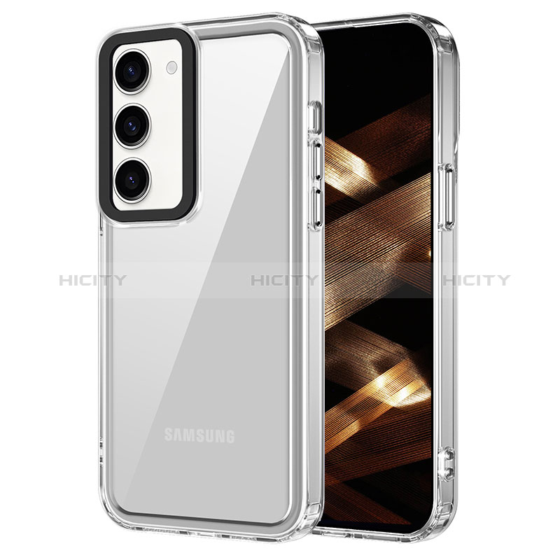 Custodia Silicone Trasparente Laterale Cover AC1 per Samsung Galaxy S22 5G
