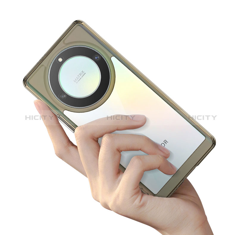 Custodia Silicone Trasparente Laterale Cover J01S per Huawei Honor Magic5 Lite 5G