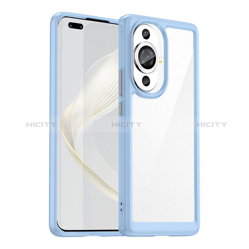 Custodia Silicone Trasparente Laterale Cover J01S per Huawei Nova 11 Pro