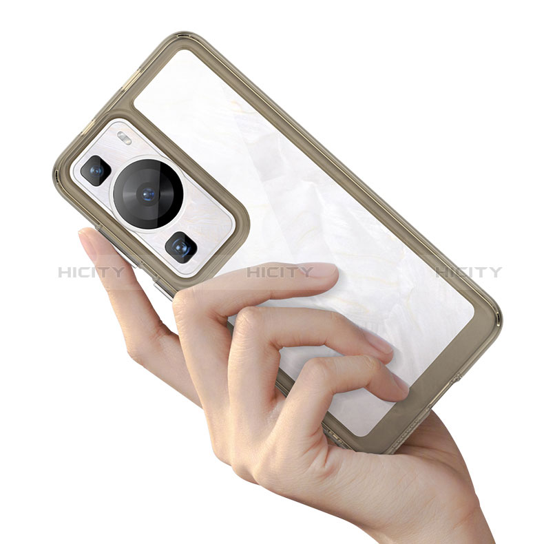 Custodia Silicone Trasparente Laterale Cover J01S per Huawei P60