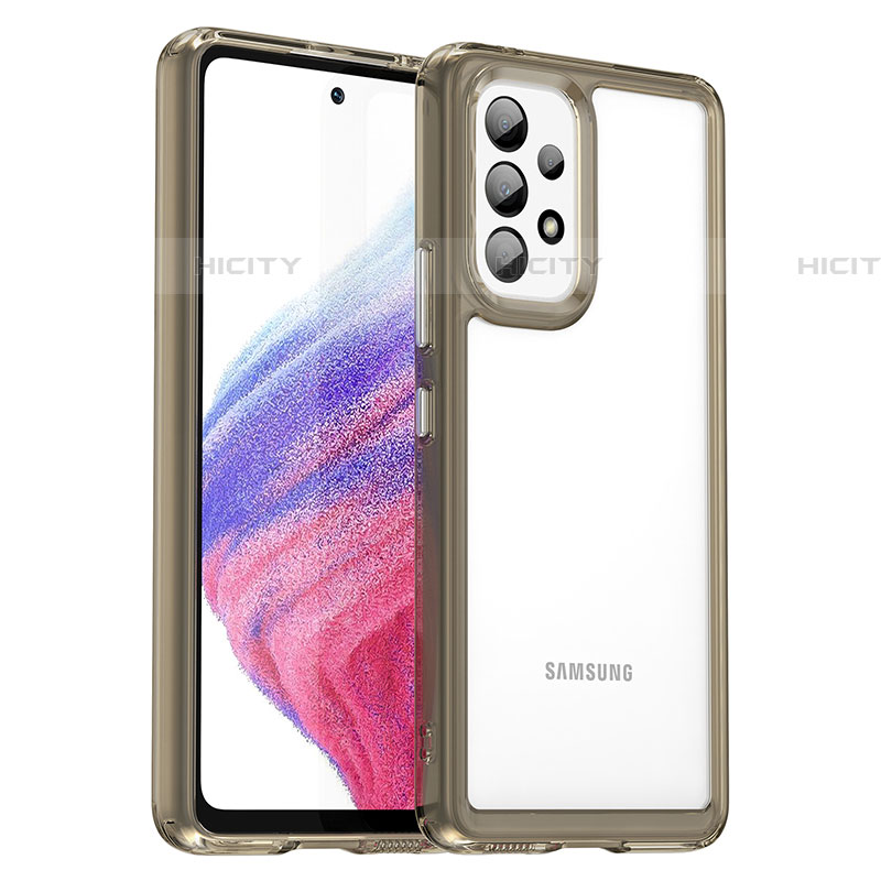 Custodia Silicone Trasparente Laterale Cover J01S per Samsung Galaxy A53 5G