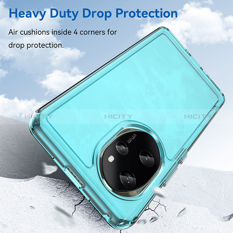 Custodia Silicone Trasparente Laterale Cover J02S per Huawei Honor 100 Pro 5G