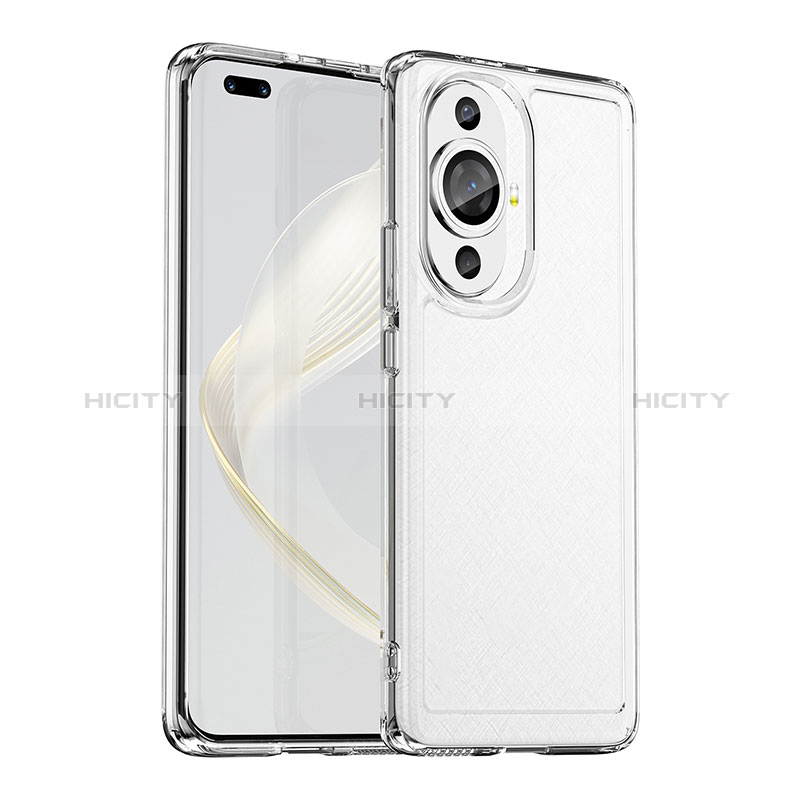 Custodia Silicone Trasparente Laterale Cover J02S per Huawei Nova 11 Ultra