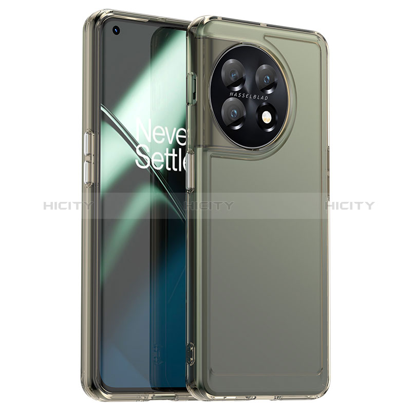 Custodia Silicone Trasparente Laterale Cover J02S per OnePlus 11 5G