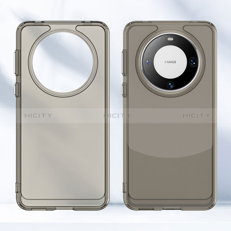 Custodia Silicone Trasparente Laterale Cover J03S per Huawei Mate 60 Pro
