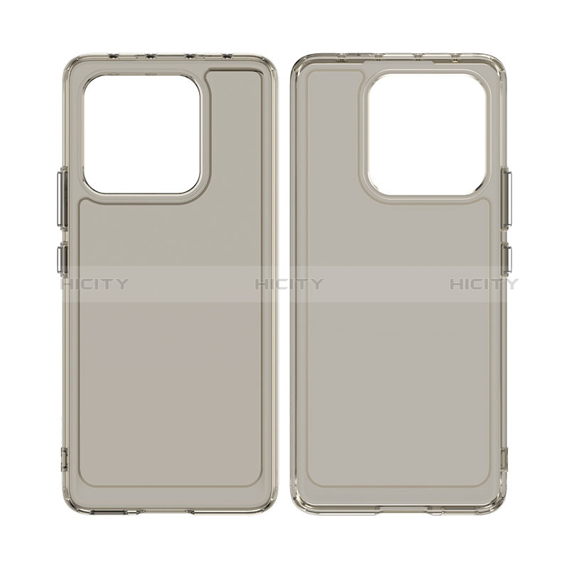 Custodia Silicone Trasparente Laterale Cover J04S per Xiaomi Mi 13 Pro 5G