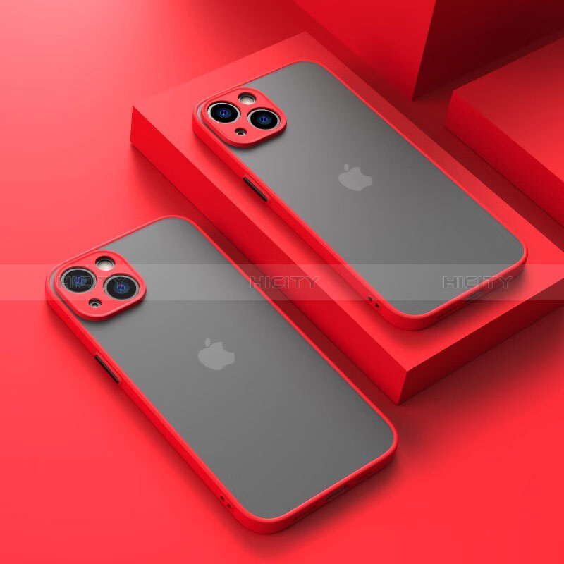 Custodia Silicone Trasparente Laterale Cover LS1 per Apple iPhone 13