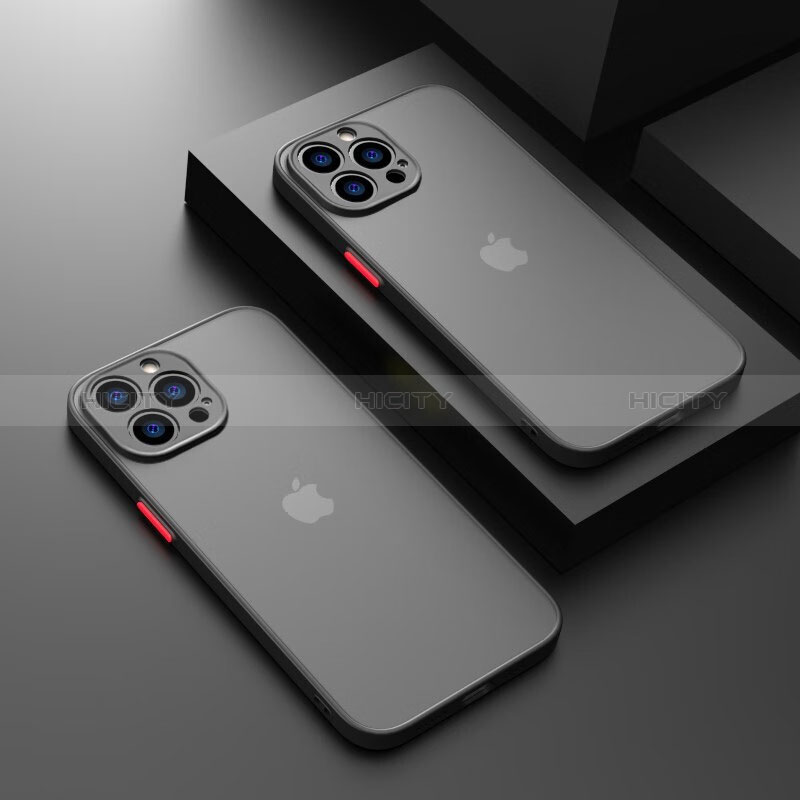 Custodia Silicone Trasparente Laterale Cover LS1 per Apple iPhone 13 Pro Max