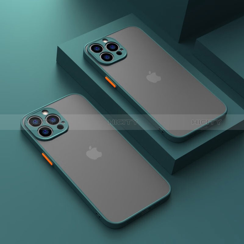 Custodia Silicone Trasparente Laterale Cover LS1 per Apple iPhone 13 Pro Max