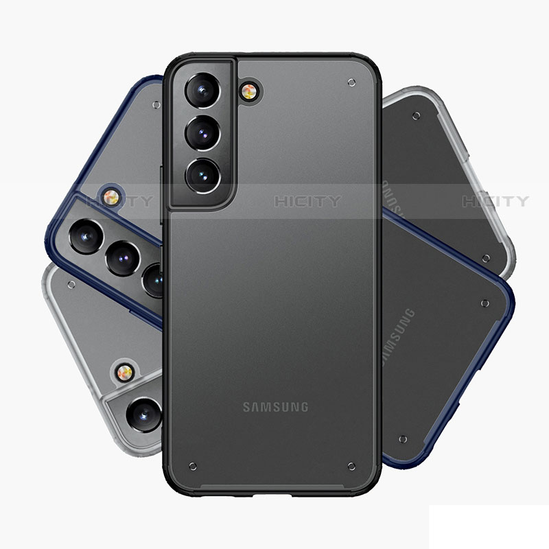 Custodia Silicone Trasparente Laterale Cover M02 per Samsung Galaxy S22 Plus 5G