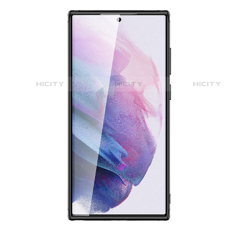 Custodia Silicone Trasparente Laterale Cover M02 per Samsung Galaxy S22 Ultra 5G