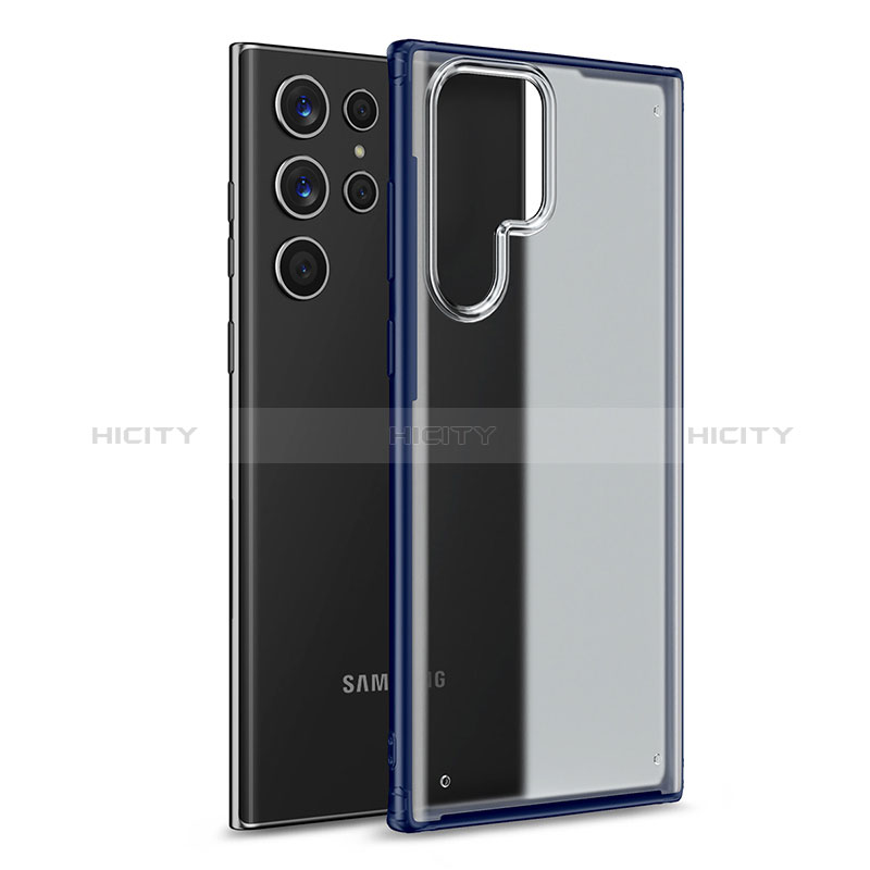 Custodia Silicone Trasparente Laterale Cover M02 per Samsung Galaxy S24 Ultra 5G
