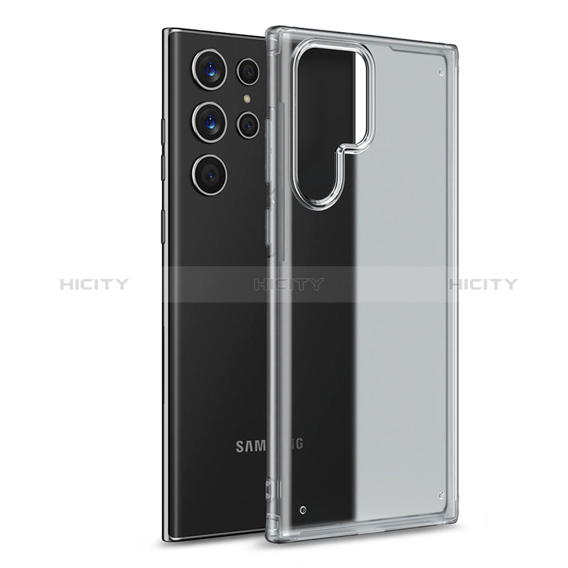 Custodia Silicone Trasparente Laterale Cover M02 per Samsung Galaxy S24 Ultra 5G