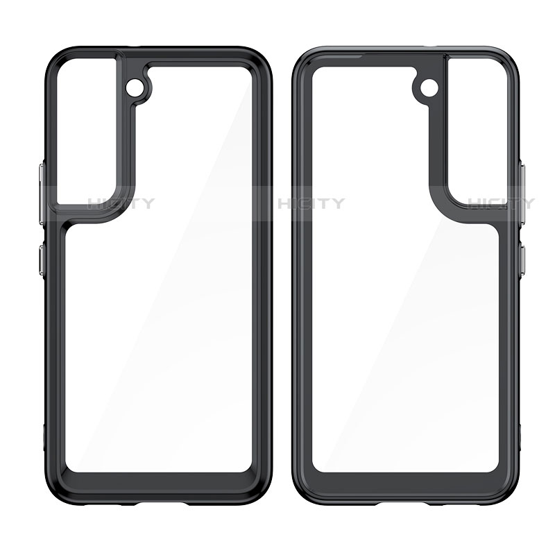 Custodia Silicone Trasparente Laterale Cover M03 per Samsung Galaxy S21 5G