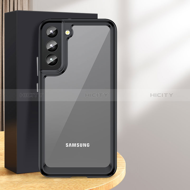 Custodia Silicone Trasparente Laterale Cover M03 per Samsung Galaxy S24 5G