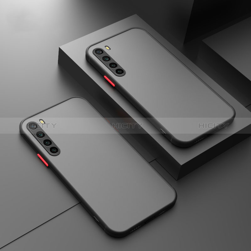 Custodia Silicone Trasparente Laterale Cover P01 per Xiaomi Redmi Note 8 (2021)