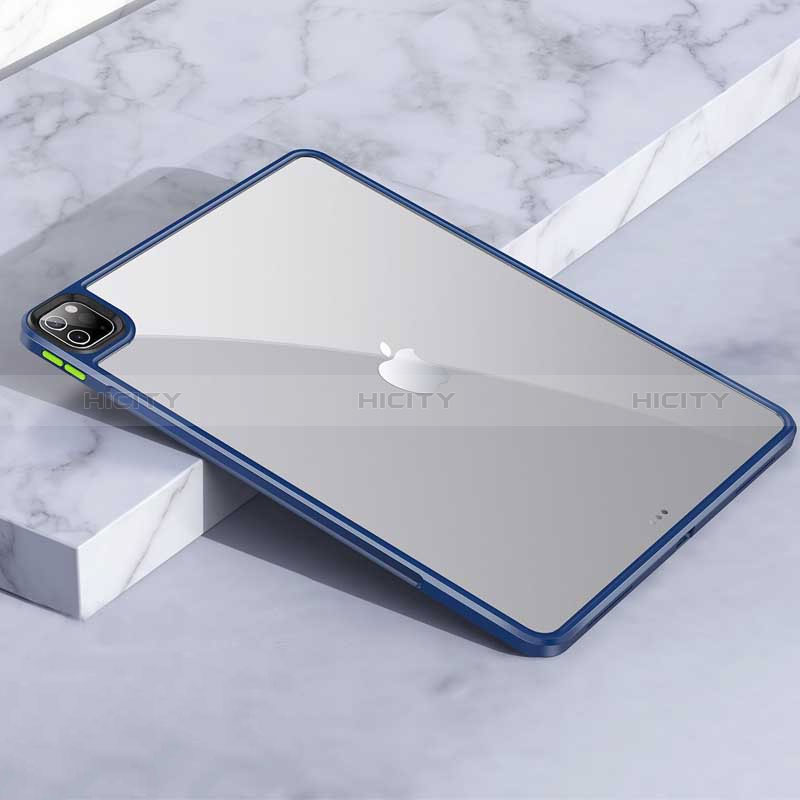 Custodia Silicone Trasparente Laterale Cover per Apple iPad Pro 11 (2020)