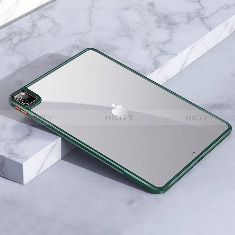 Custodia Silicone Trasparente Laterale Cover per Apple iPad Pro 12.9 (2022)