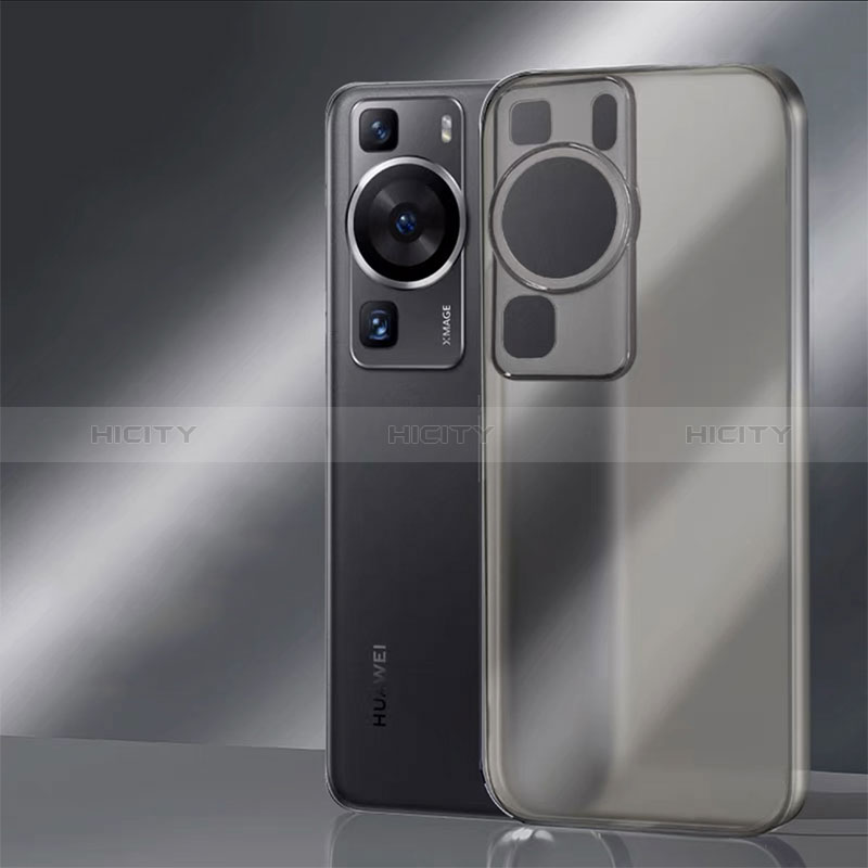 Custodia Silicone Trasparente Laterale Cover per Huawei P60 Pro