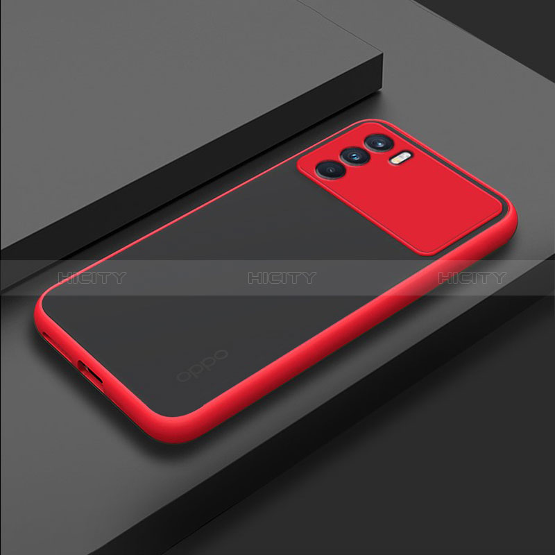 Custodia Silicone Trasparente Laterale Cover per Oppo K9 Pro 5G