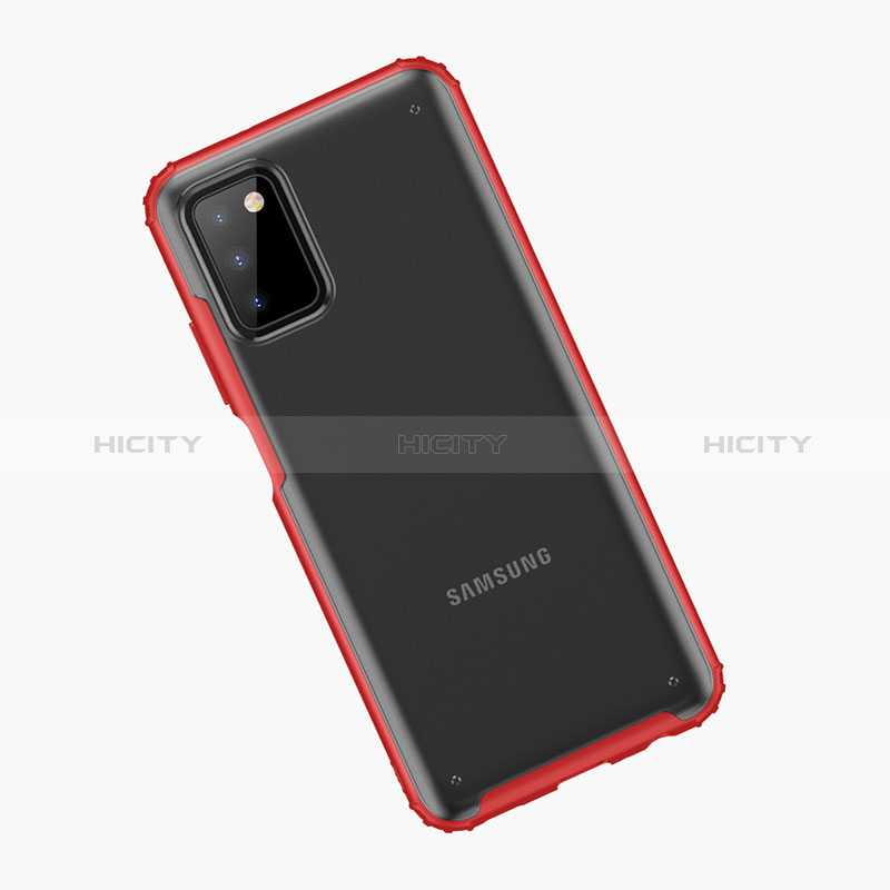 Custodia Silicone Trasparente Laterale Cover per Samsung Galaxy A02s