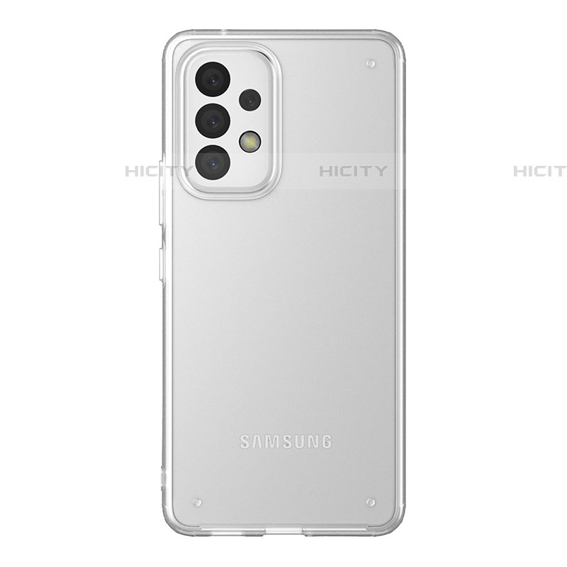 Custodia Silicone Trasparente Laterale Cover per Samsung Galaxy A53 5G