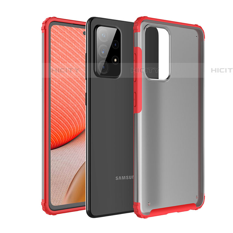 Custodia Silicone Trasparente Laterale Cover per Samsung Galaxy A72 5G