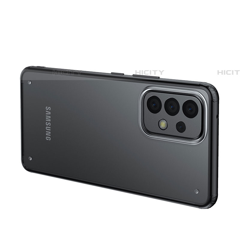 Custodia Silicone Trasparente Laterale Cover per Samsung Galaxy A73 5G