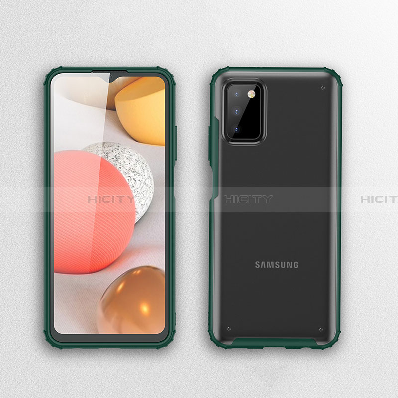 Custodia Silicone Trasparente Laterale Cover per Samsung Galaxy F02S SM-E025F