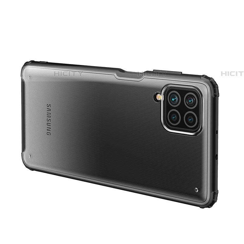 Custodia Silicone Trasparente Laterale Cover per Samsung Galaxy F62 5G