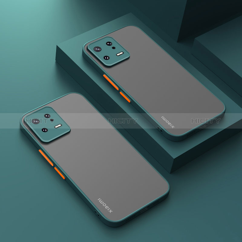 Custodia Silicone Trasparente Laterale Cover per Xiaomi Mi 13 5G