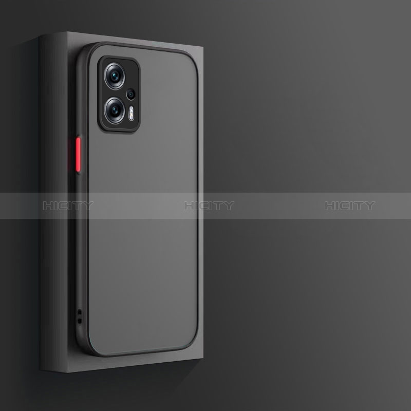 Custodia Silicone Trasparente Laterale Cover per Xiaomi Poco F5 5G