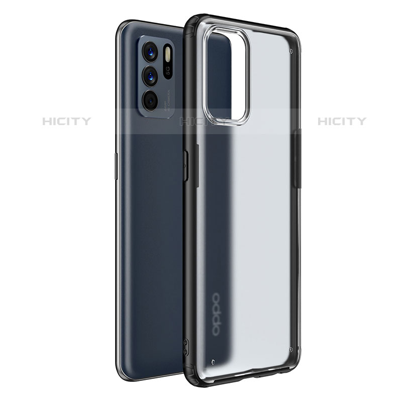 Custodia Silicone Trasparente Laterale Cover W01L per Oppo Reno6 Z 5G