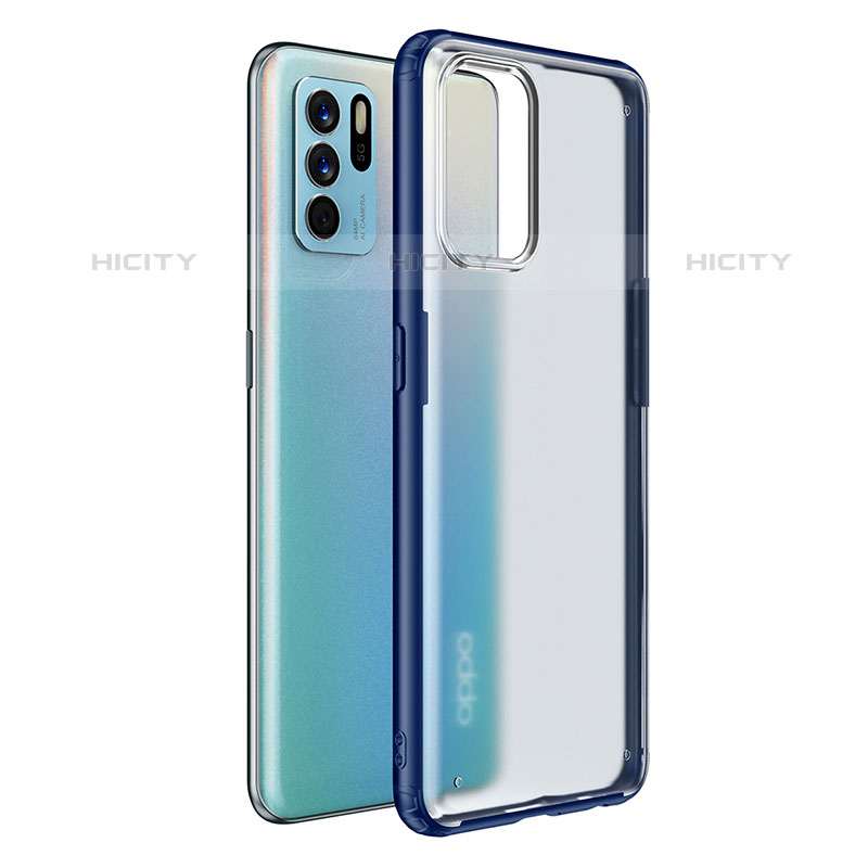 Custodia Silicone Trasparente Laterale Cover W01L per Oppo Reno6 Z 5G