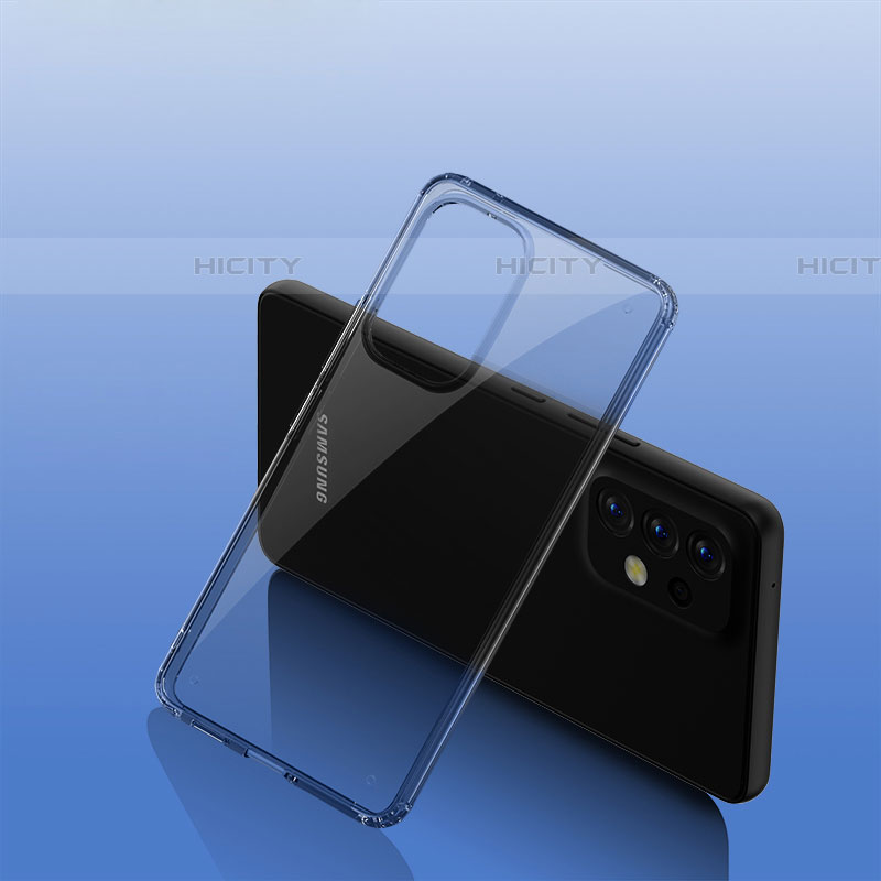 Custodia Silicone Trasparente Laterale Cover W01L per Samsung Galaxy A53 5G