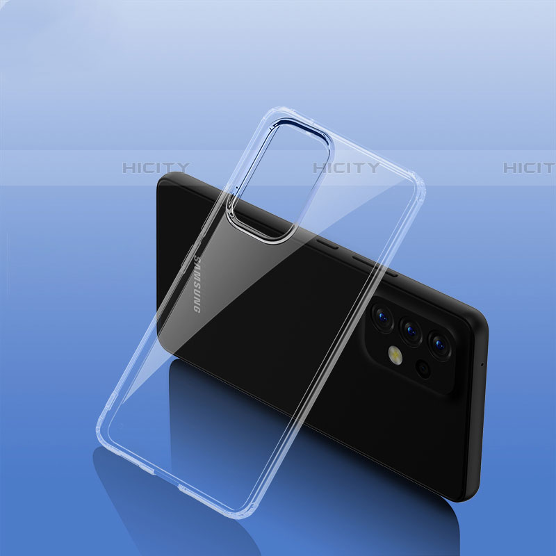 Custodia Silicone Trasparente Laterale Cover W01L per Samsung Galaxy A53 5G