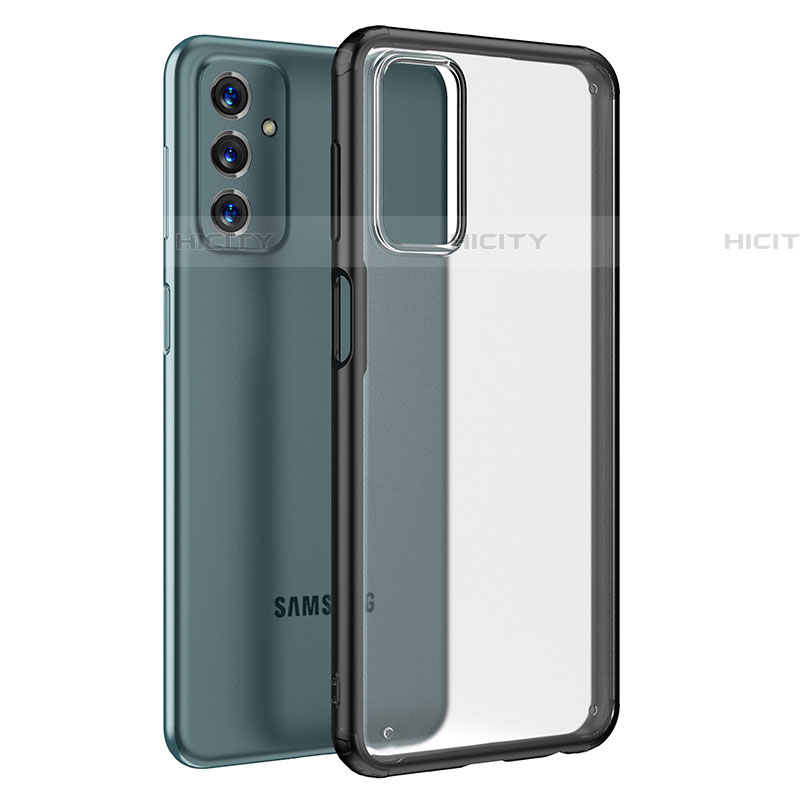Custodia Silicone Trasparente Laterale Cover WL1 per Samsung Galaxy F23 5G Nero